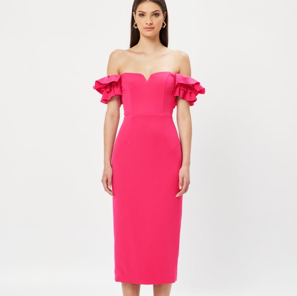 NWTs elliatt creole fuschia pink dress xsmall